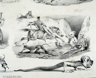 Diableries (Bilder des Teufels) - von Le Poitevin