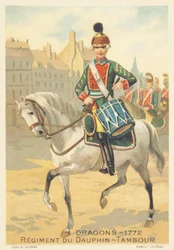 Drachen, Regiment du Dauphin, Drambour im Jahr 1772