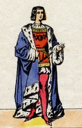 Valois-Dynastie: Porträt von Ludwig XII., König von Frankreich