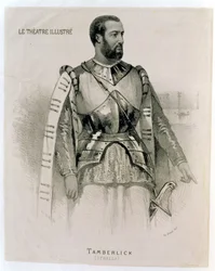 Enrico Tamberlick als Othello, aus The Illustrated Theatre
