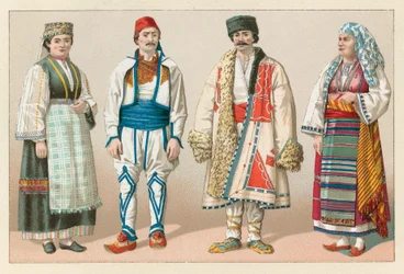 Europäisches Türkei-Kostüm