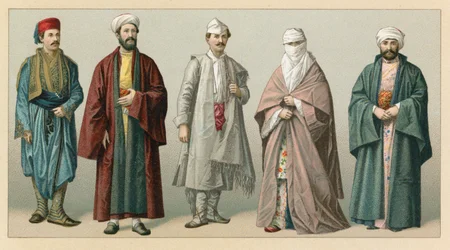 Europäisches Türkei-Kostüm