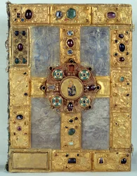 Evangelium mit Edelsteinen besetzt von Saint Gauzelin (Gauzelin von Toul)
