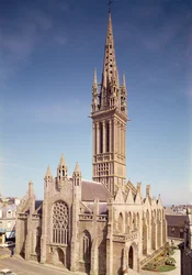 Außenansicht der Chapelle du Kreisker, 14.-15. Jahrhundert