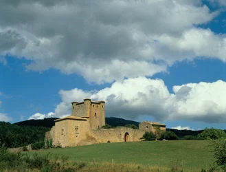 Außenansicht der Festung, erbaut 1038-43