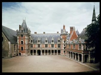 Fassade des Louis XII Flügels, 1498-1503
