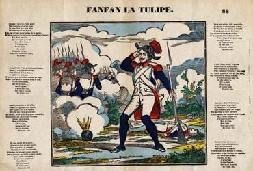 Fanfan die Tulpe (Bild von Epinal des 19. Jahrhunderts)