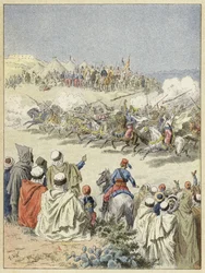 Fantasia, traditionelle Berber-Reitkunst, Nordafrika