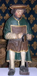Figur des Heiligen Crispin
