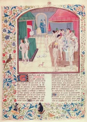Fol.414v, Fakten und denkwürdige Worte