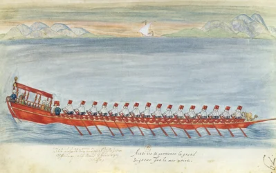 Fol. 79: Der Großherr am Schwarzen Meer, aus Moeurs et Costumes des Pays Orientaux et Habillements de Différents États, Kopie eines Originals von 1513