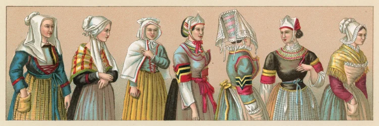 Französische Tracht