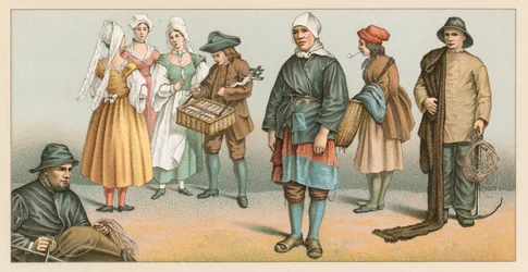 Frankreich XIX. Jahrhundert Kostüm