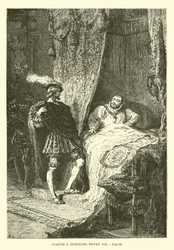 Franz I. überrascht Heinrich VIII.