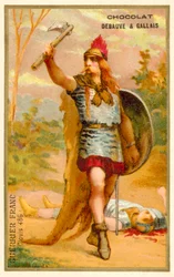 Fränkischer Krieger zur Zeit von Chlodwig I., 486