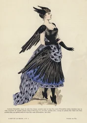 Französische Modeplatte