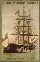Französisches Panzerschiff Trident