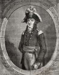 Französischer Revolutionär François Henriot (1761-1794)