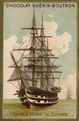 Französische Segelfregatte Tourville