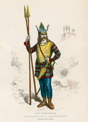 Gallischer Häuptling vor der Eroberung durch die Römer