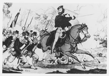 Garibaldi an der Rocca d