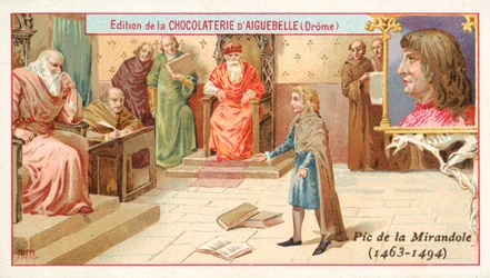 Giovanni Pico della Mirandola, italienischer Philosoph, als Kind