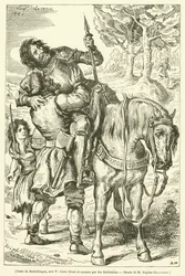 Goetz de Berlichingen, Akt V, Goetz verletzt und von Zigeunern gerettet