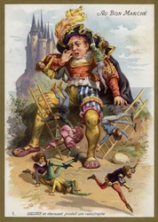 Gulliver niest und verursacht eine Katastrophe