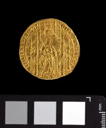 Goldener Guyennois Edwards, des „Schwarzen Prinzen“, 1362-72