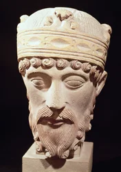 Kopf von Lothar I.