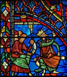 Herodes befragt die Weisen über den Stern von Bethlehem