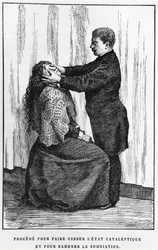 Wie man den kataleptischen Zustand stoppt und die Traumfähigkeit zurückbringt, Ende des 19. Jahrhunderts