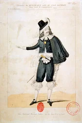 Hurteaux in der Rolle des Lord Enrico Ashton in der Oper Lucie de Lammermoor von Gaetano Donizetti (1797-1848)