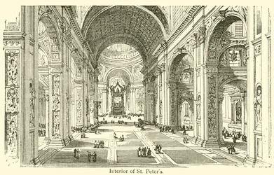 Innenraum von St. Peter