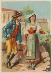 Italienische Tracht