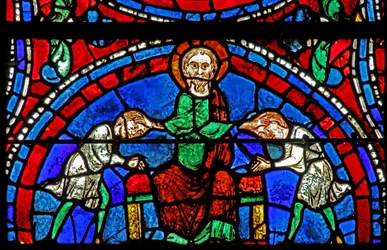 Jakob segnet Ephraim und Manasse