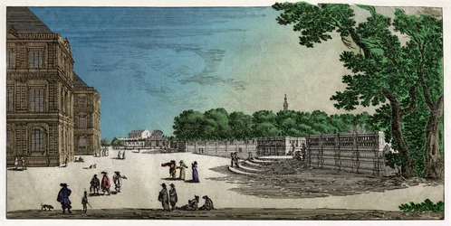 Jardin du Luxembourg, Paris (Stich)