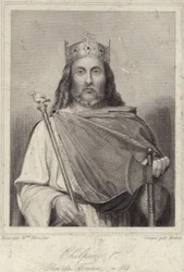 König Chilperich I. von Neustrien