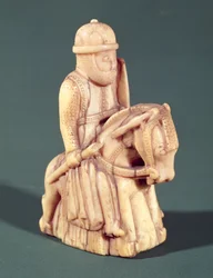 Ritter aus einem Schachspiel