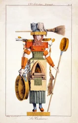 La Cuisiniere, aus Architecture Vivante