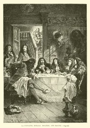 La Fontaine, Boileau, Molière und Racine