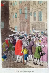 La Rue Quincampoix, Die Law-Affäre, ca. 1797