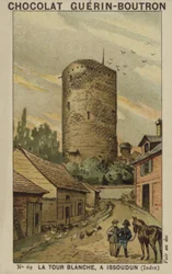 Der Weiße Turm in Issoudun, Indre