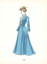 Damenmode, 1902