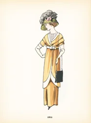 Damenmode, 1910