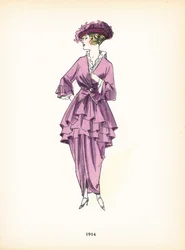 Damenmode, 1914