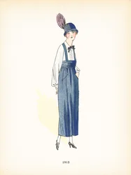 Damenmode, 1915