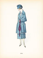 Damenmode, 1916