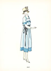 Damenmode, 1917