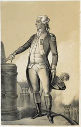 Lafayette - in „Galerie historique de la Revolution francaise“ von Albert Maurin